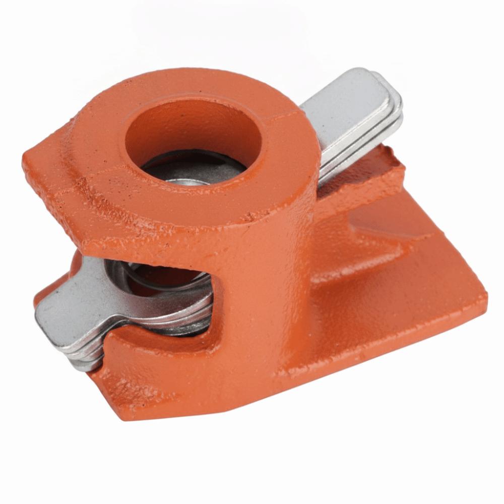 With Handle Pipe Clamp Jaws Cast iron Clamp Fixture Set Durable Woodworking Tool Kit Plumbing Jobs