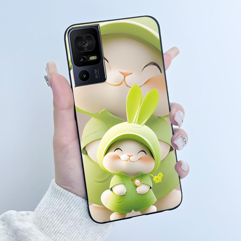 Чехол для телефона TCL 40 SE 40SE 40 XL 40R 40XL 40T Чехол Роскошный Милый Крутой Мультяшный Черный Мягкий Силиконовый Чехол Защитная Оболочка Coque
