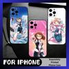 Чехол для телефона Аниме Герой А-Академия У-Урарака Для iPhone 17, 16, 15, 14, 13, 12 Plus, Max Мягкий Силиконовый Черный Чехол