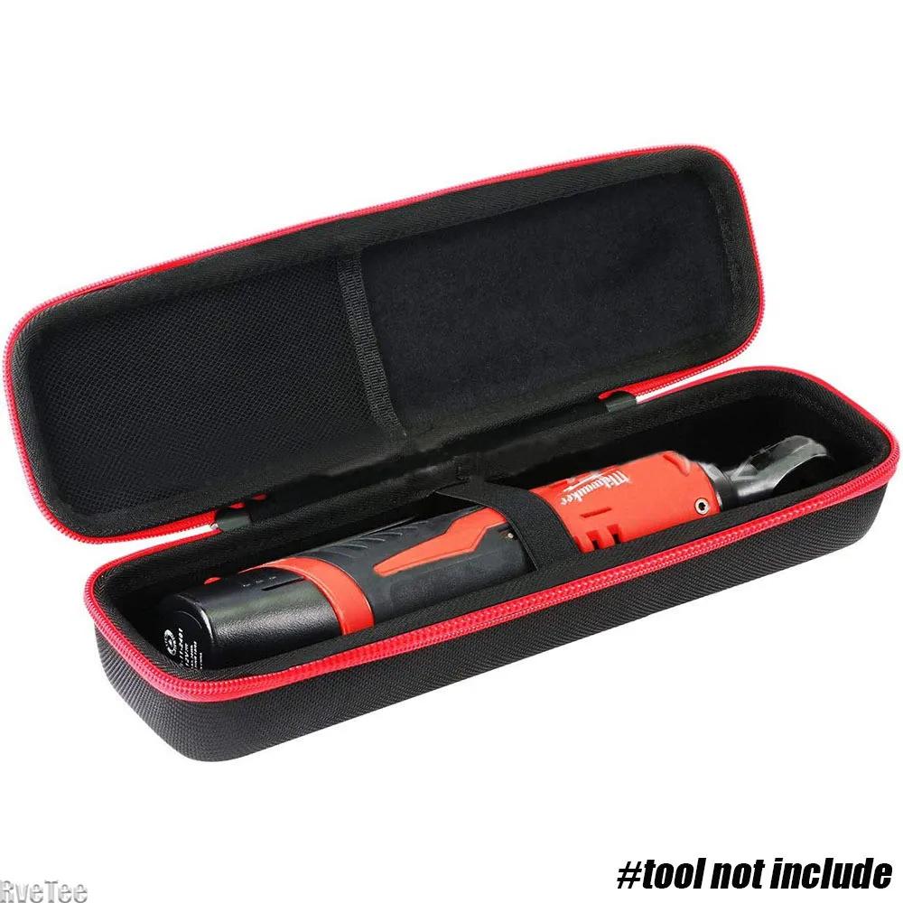 Hard Case For  2457-20 M12 Cordless 3/8" Sub-Compact 35 Ft-Lbs 250 RPM Ratchet - Travel Protective Bag