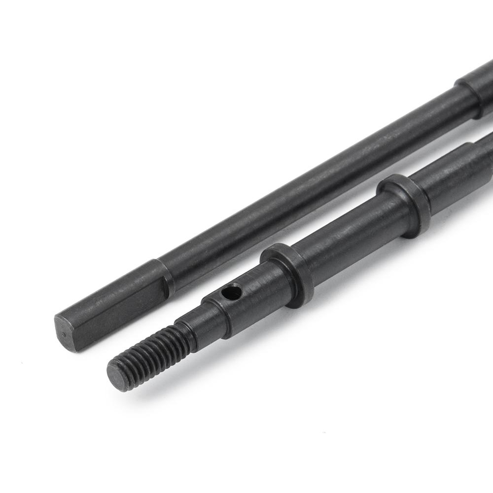 YEAHRUN RC Car Drive Shafts Hard Steel Front&Rear Axle CVD Drive Shafts for 1/10 RC Crawler Axial SCX10 II 90046 Upgrade Parts