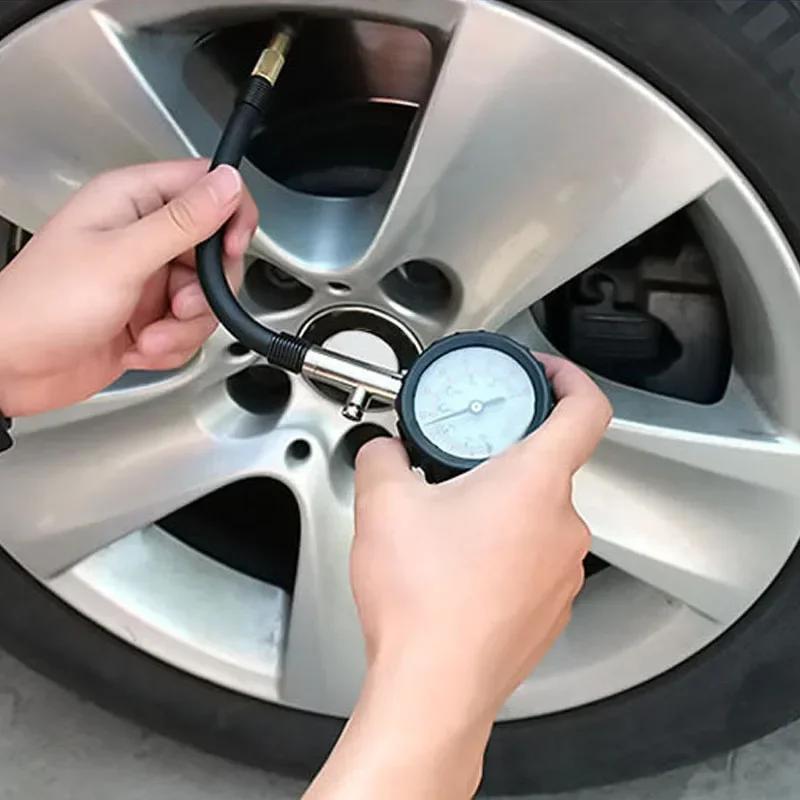 Cylinder Pressure Gauge Tester Automobiles Motorcycles Engine Compression Tester Kit Multifunctional Inspection Tools