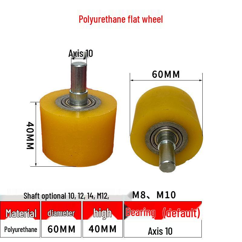 Высокотемпературный силиконовый ролик для ламинирующих и кромкооблицовочных станков