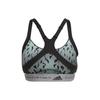 Adidas Stella McCartney X Training Printed Medium Support Sports Bra Women Underwear Mint-Green Black HB6069