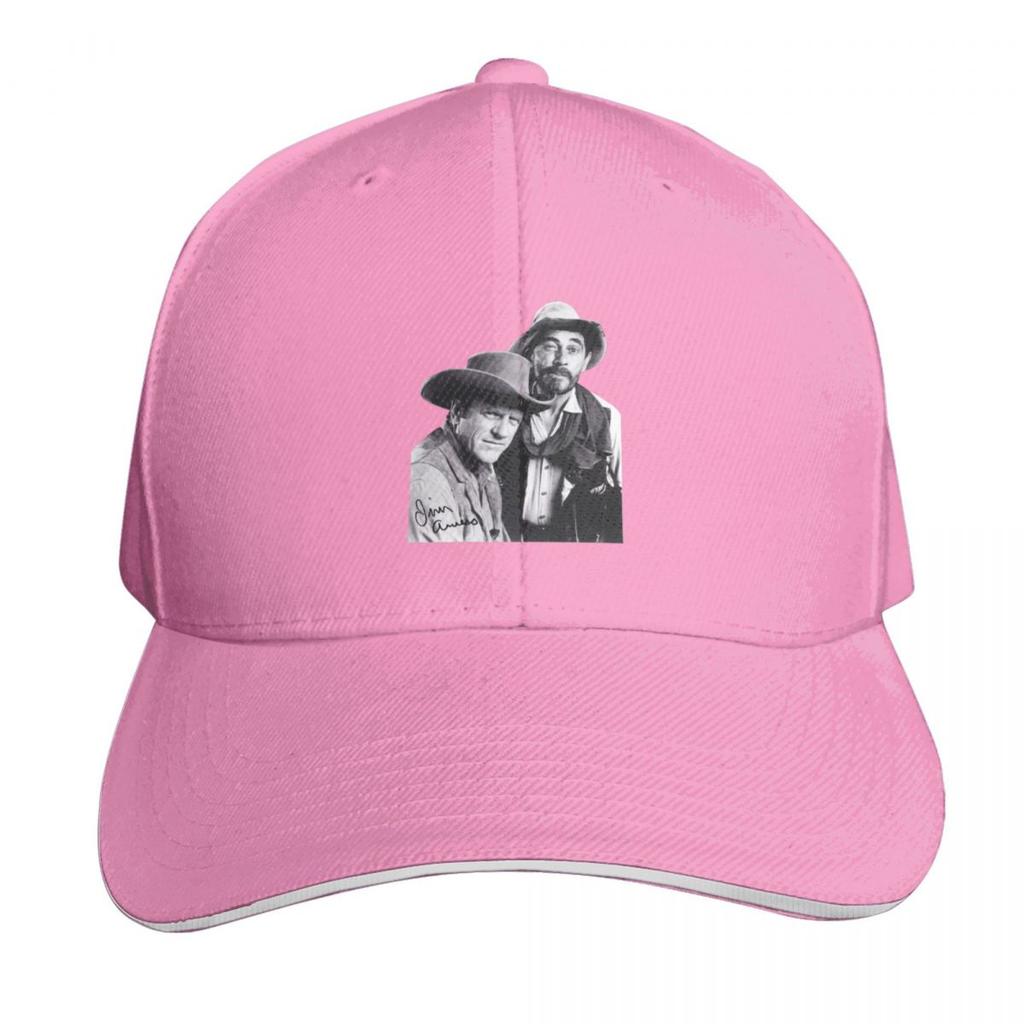 Gunsmoke Series James Arness And Matt Dillon Baseball Cap Wild Ball Hat Thermal Visor tea Hat foam party Hat Hats Women Unisexs