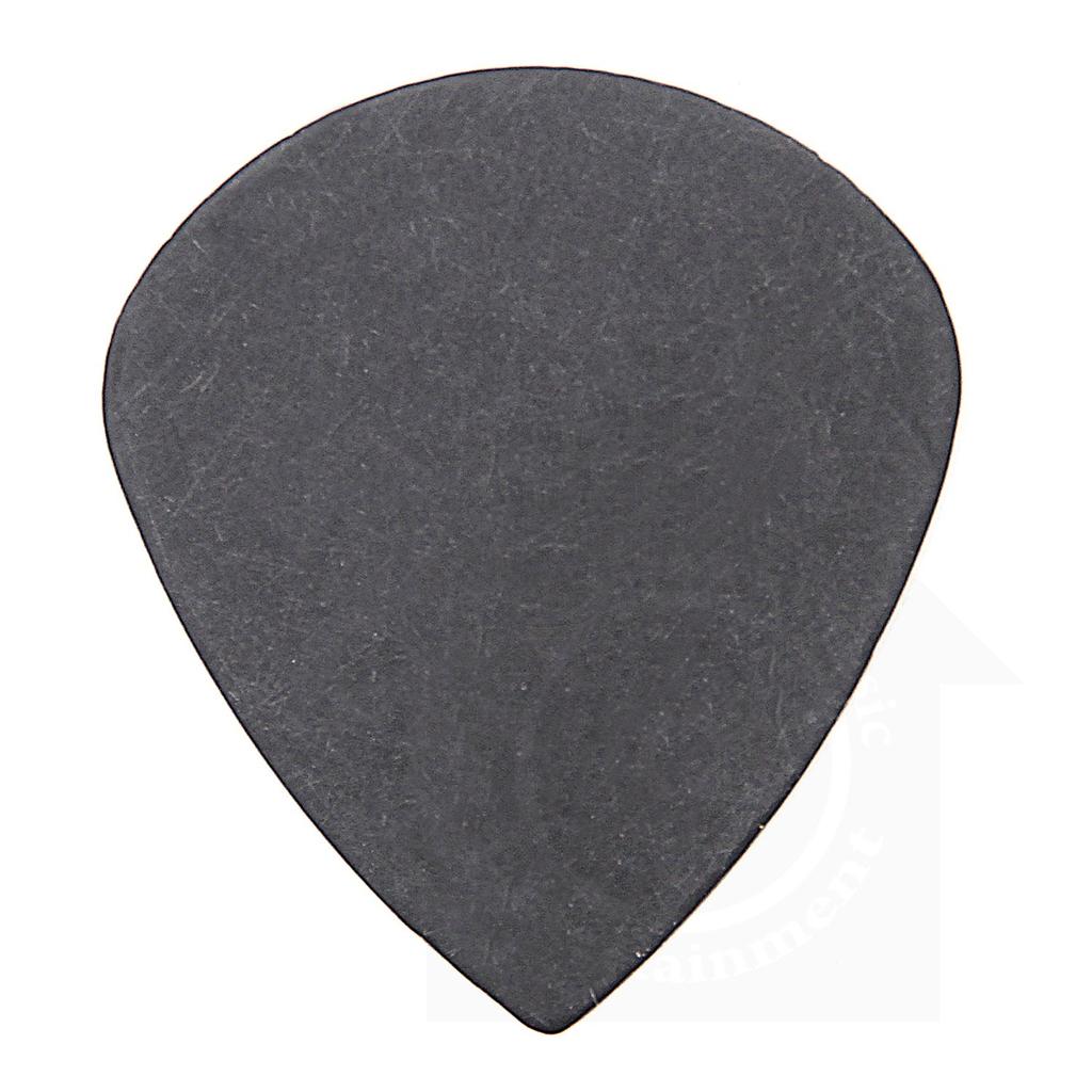 Jim Dunlop Tortex Jazz Pitch Black with Musent Custom Players Picks Picks, 24-Pack, 0.60mm, 482B060-BLK-24P