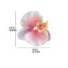 Cloth Flower Hair Clip Butterfly Orchid Girl Hair Clip Sweet Orchid Flower Hairpin  Holiday