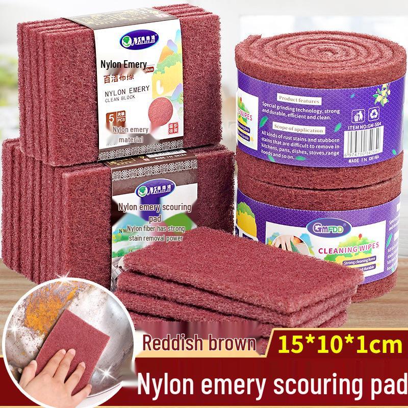 Наждачная губка для мытья посуды Кухонная щетка - Для мытья посуды, кастрюль, ткани и удаления ржавчины