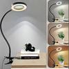 360°Flexible Gooseneck Magnifying Glass with Light 5X Lighted Desk Lamp Night Clip  Jewelry Making