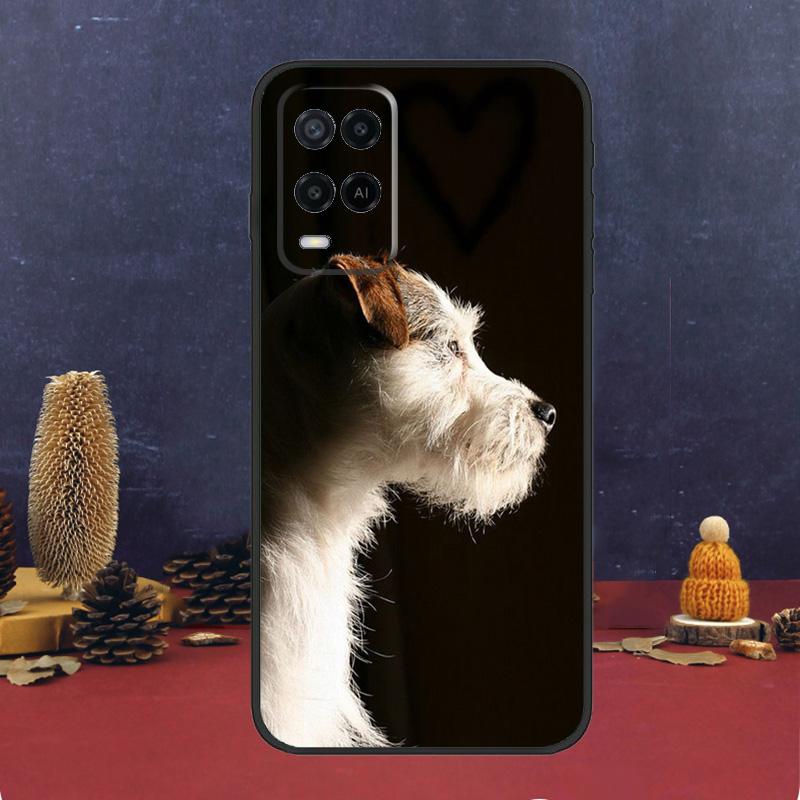 Чехол для собаки Джек-рассел-терьер для OPPO A58 A78 A98 A15 A16 A17 A76 A96 A77 A52 A72 A5 A9 A79 A94 A74 A57S A53S A54S