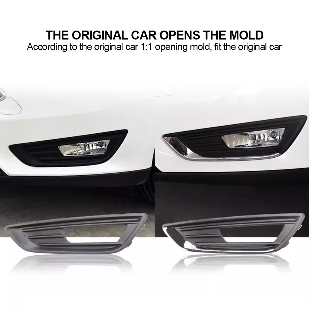 Противотуманные фары для Ford Focus MK3 2015 2016 2017 2018 Передний бампер Противотуманные фары DRL Дневные ходовые огни Крышка рамы Капот Решетка