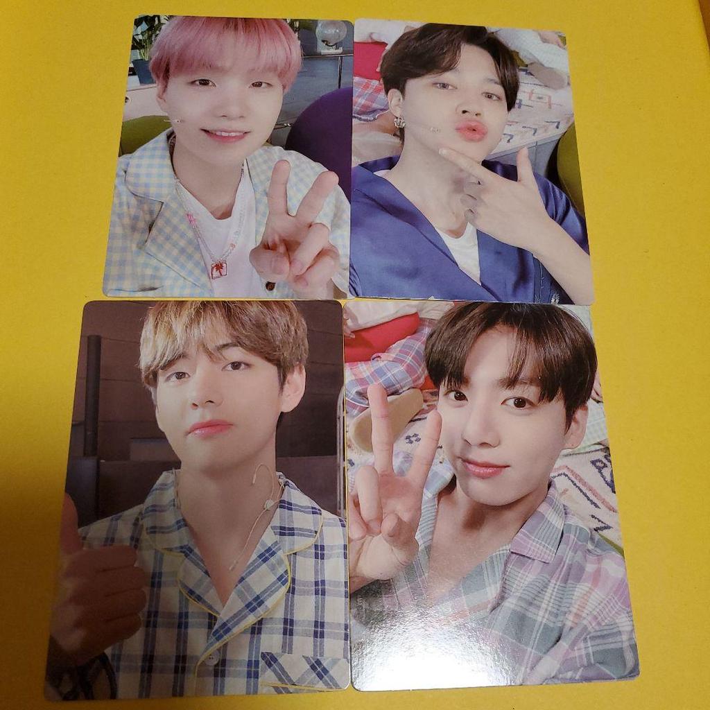 [USED] BTS Official Maknae Line Suga MARCH BOX 6 Trading Cards