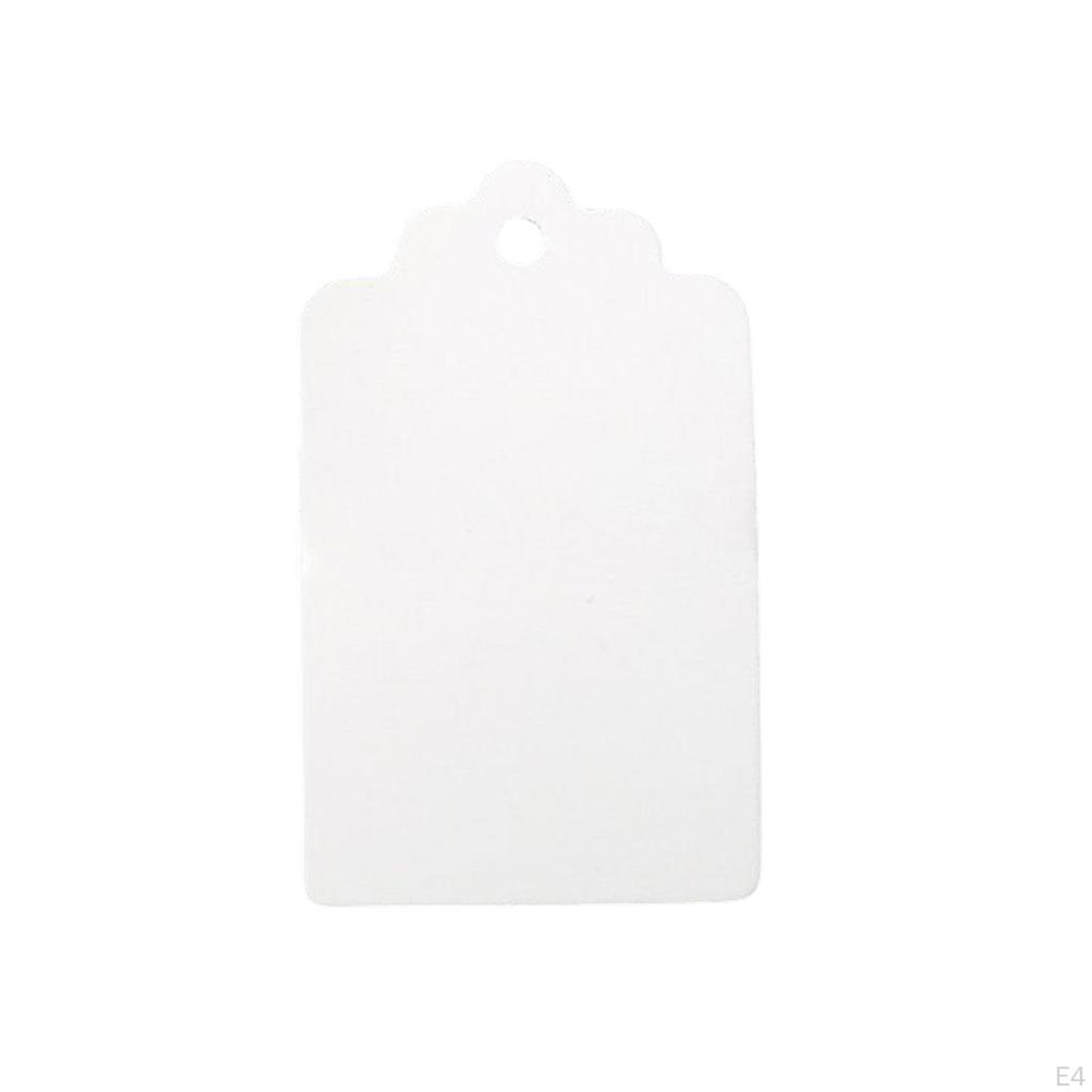 100 Pcs Paper Tags Multipurpose Personalize Vintage Style Hanging for Gift Wrap Baking Party Wedding