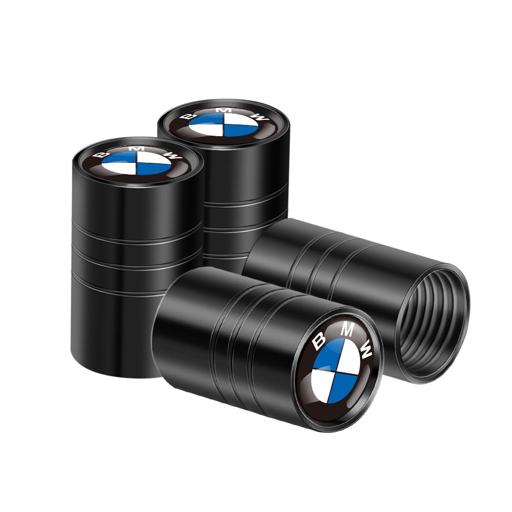 AAAPD1 4Pcs Metal Car Wheel Tire Valve Stem Cap Auto Air Stem Cover Accessories For Bmw Performance M E46 E90 E60 F30 F10 E36 G20 X2 X5