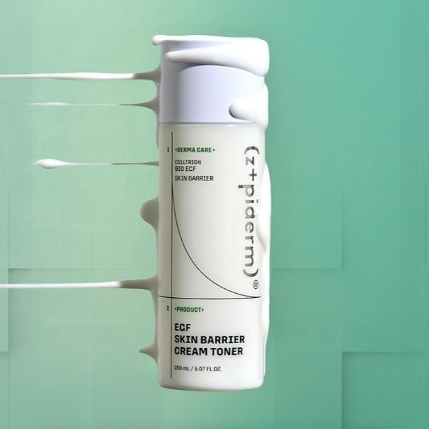Z+piderm Celltrion EGF Крем-эссенция для барьера кожи Молочный тонер Укрепляющий и восстанавливающий уход 150 мл zipiderm