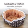 Ветрозащитная приподнятая лежанка для питомцев и теплый кружевной домик для кошек - Увеличенный комфорт для кошек и собак