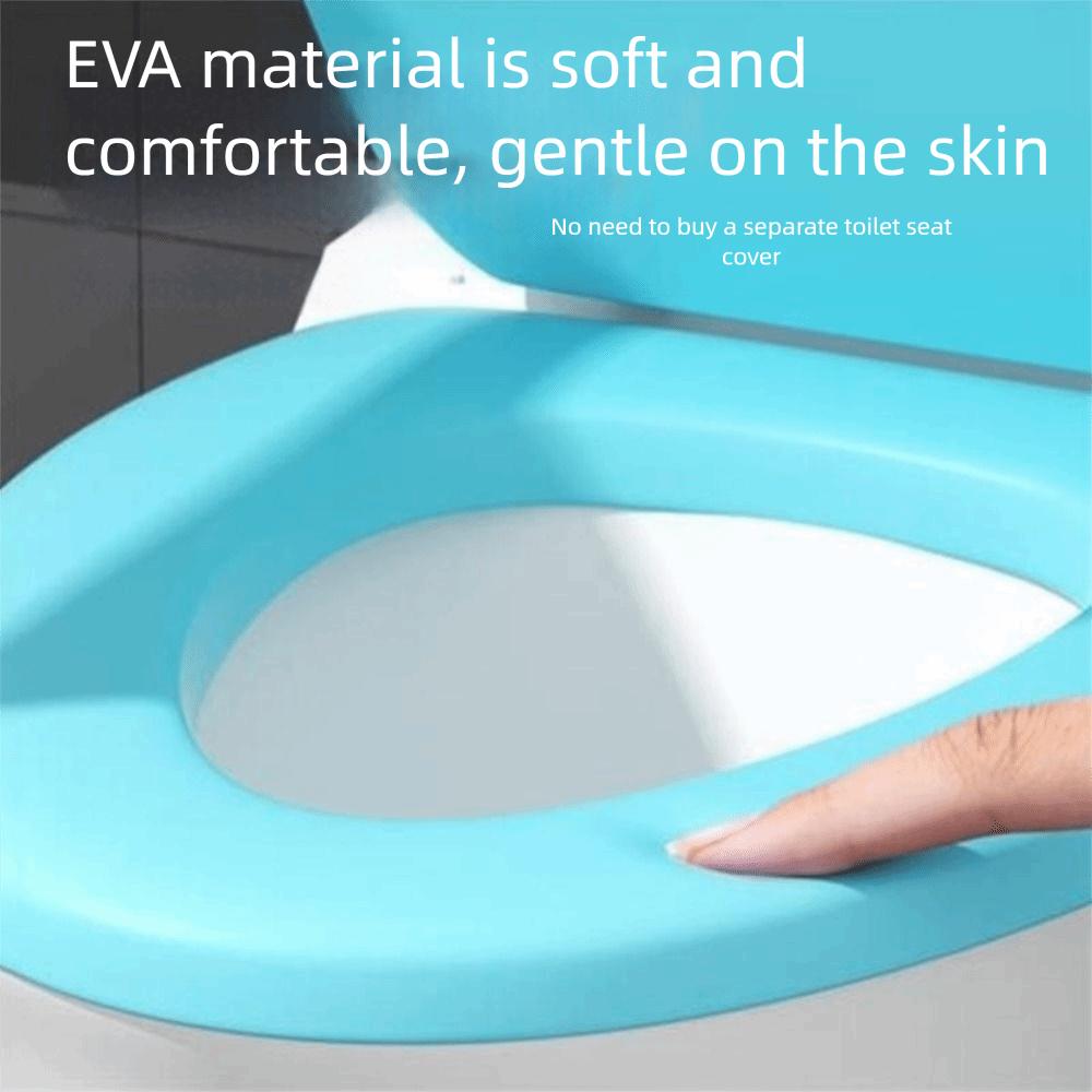 Мягкая ЕВА Крышка для унитаза Утолщенный Обогреватель для ванной Сиденье Аксессуары Подушка для сиденья унитаза Отличная гибкость