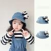 Cowboy Children Sun Visor Hat Korean Style Basin Hat Foldable Kids Bucket Cap  Camping