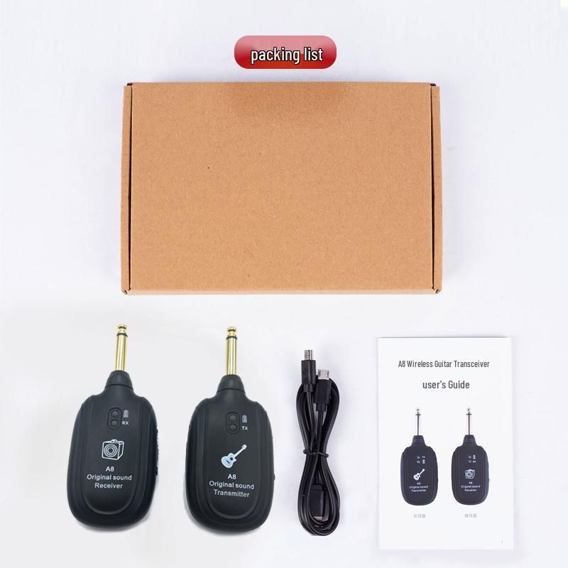 Electric Guitar Wireless Audio Transceiver - Stable Transmission System for Musical Instruments