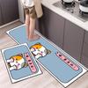 Silicofiber Wall-To-Wall Carpet For Corridors Kitchen Water-Absorbing Area Dining Room Laundry Room Rug Home Decoration