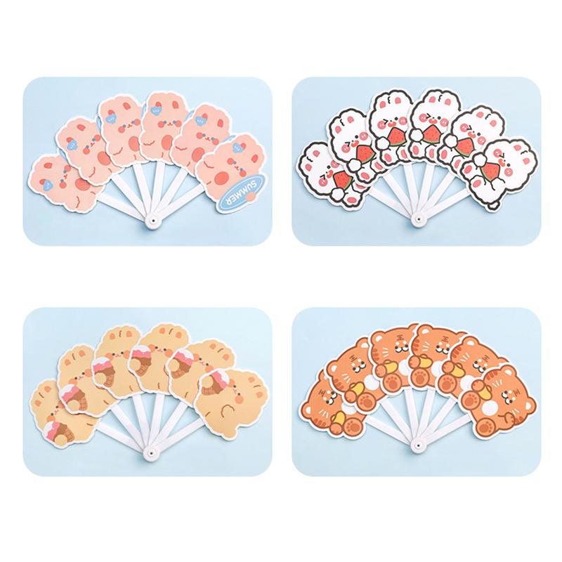 Милый мультяшный мини-портативный вентилятор в виде рукопожатия инопланетянина, маленький вентилятор для охлаждения летом, подарок