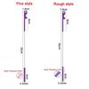 Dual-head Design Silicone Straw Brush Bendable Bottle Brush Extra Long Brush  Pacifier