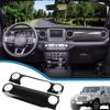 Car Center Console Dashboard Panel Decoration Cover Sticker for Jeep Wrangler JL Gladiator JT 4XE 2018-2023 Interior Accessories
