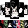 Черный силиконовый чехол для Xiaomi Poco X7 Pro M7 4G Plus Чехол Мультяшный Мягкий ТПУ Задняя крышка Для Poco C71 Redmi A5 4G Чехол для телефона C 71