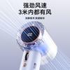 New 100-speed Handheld Ice-cooling Fan USB Mini Portable Charging Turbo Fan with Digital Display Desktop Fan GS5