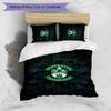 Hibernian FC Печатный комплект постельного белья из 3 предметов Дышащий пододеяльник с наволочками Декорационное постельное белье для спальни Дома