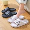 Slippers Female Summer Couple Models Indoor Household Bathroom Bath Anti-slip Sandals Student Dormitory Flat Bottom Slippers