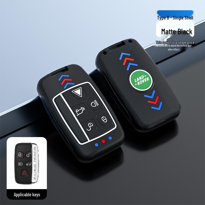 Land Rover Key Case for Range Rover, Discovery 5, Velar - Metal Buckle Shell for Men