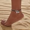 Bohemian Three-Layer Elephant & Sun Charm Anklet