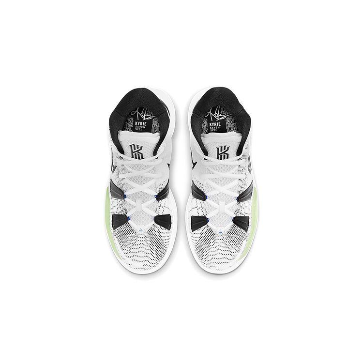Nike Детские кроссовки Kyrie 7 GS Hip-Hop White Black Glow CT4080-105
