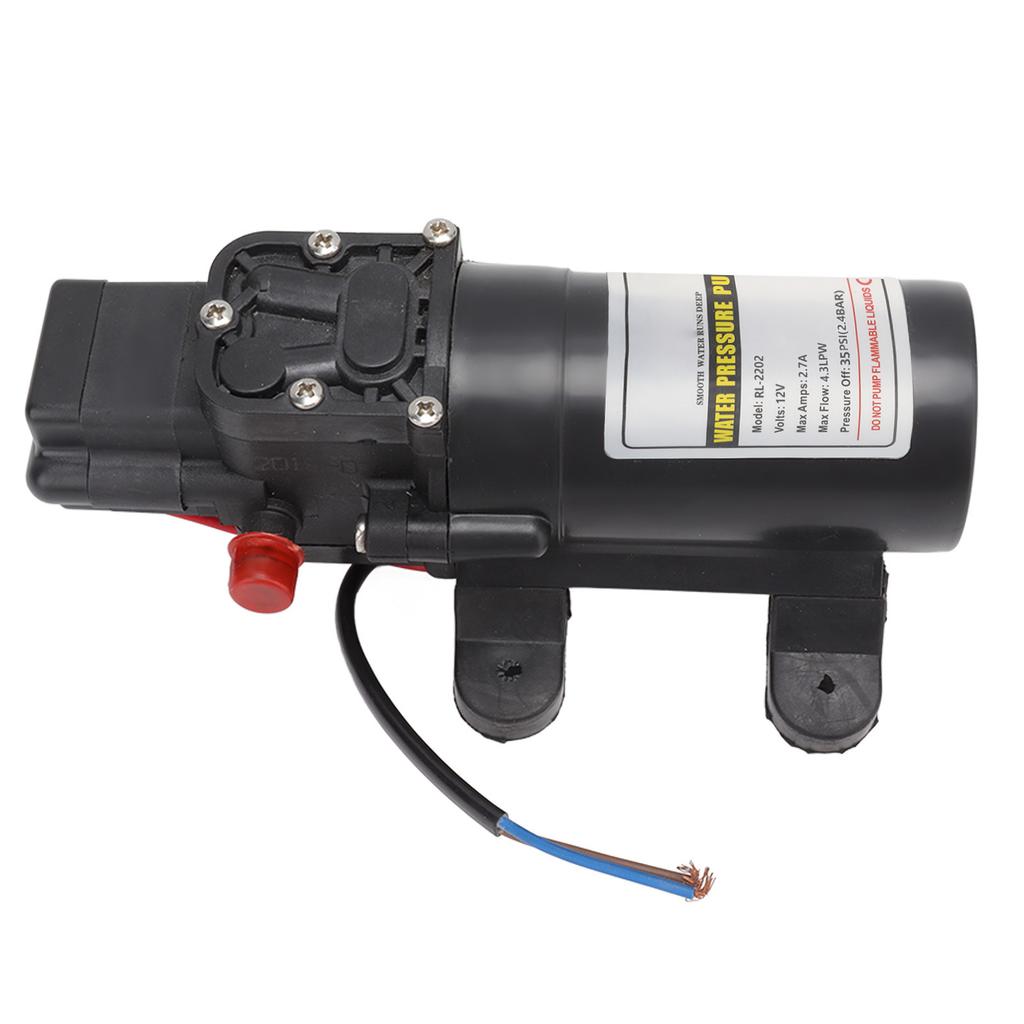 Диафрагменный насос с водяным давлением Самовсасывающий диафрагменный насос Водяной насос высокого давления для улицы RL