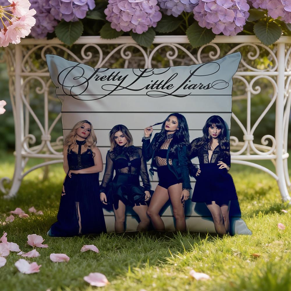 Новая P-Pretty Little L-Liars Наволочка для подушки Домашняя и автомобильная Двухсторонний дизайн: Двусторонняя конструкция для максимального комфорта