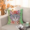 Подушка с животными и цветами × Наволочки для набивных подушек Декоративные подушки для дивана Элегантные чехлы для комнаты Сон