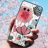 Для Google Pixel 9a 3D Рельефный Цветок Тиснение Мягкий Силиконовый Чехол Мультяшная Расписная Задняя Крышка для Google Pixel 9a 9 A 3D Рельефный Чехол