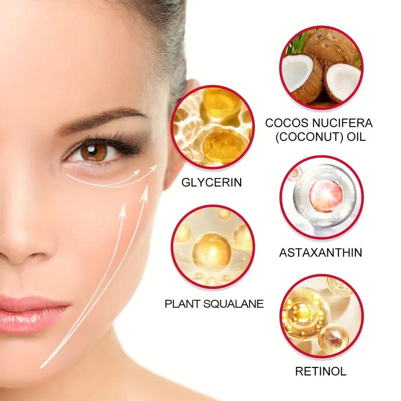 Крем-карандаш для кожи вокруг глаз с ретинолом, антивозрастной уход за кожей вокруг глаз, увлажняющий крем для кожи под глазами, от темных кругов, морщин, укрепляющий, осветляющий, 3 г