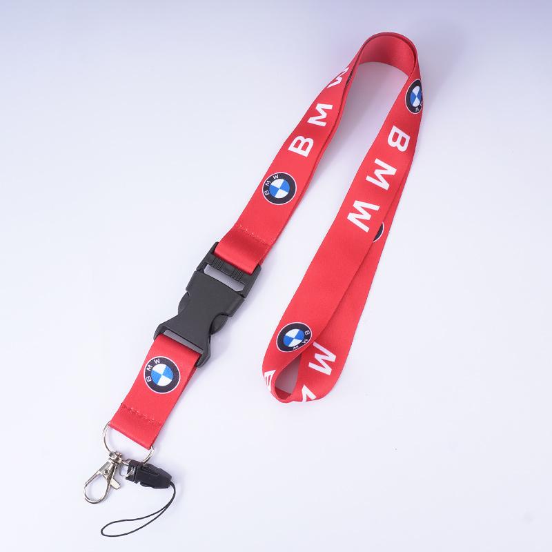 BBKQ7 Leather Car Key Keychainn Pendant Holder Gift For BMW M Performance E46 G80 F48 E84 G01 F30 G11 X1 X3 X5 X6 G07 Auto Accessories