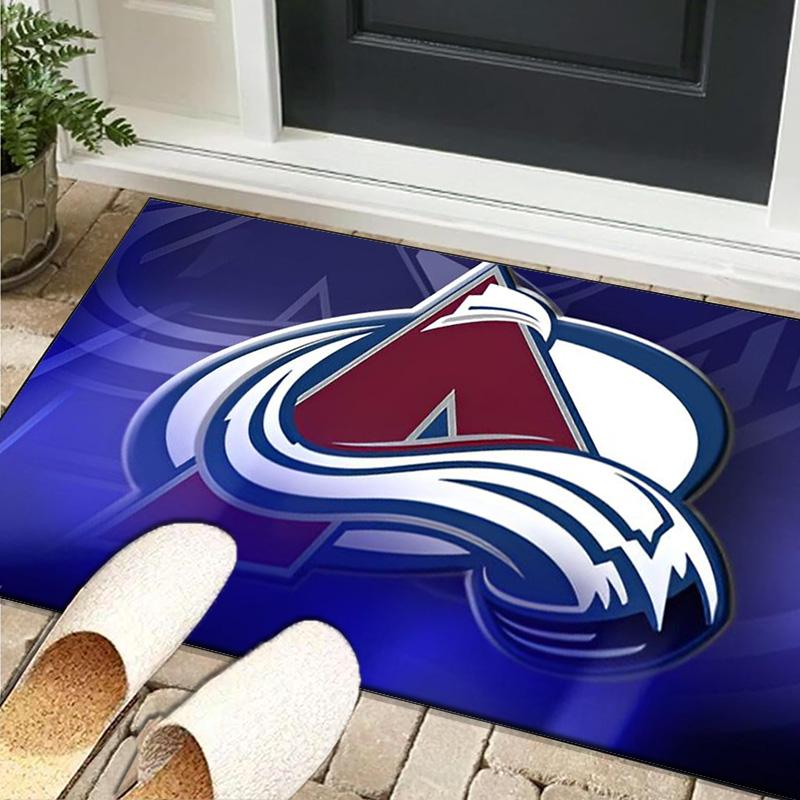 Colorado Avalanche Area Rug Suitable for Indoor And Outdoor,Carpets for Playroom, Homes, Offices, Living Rooms,Home Decor,Christmas Fan Gift