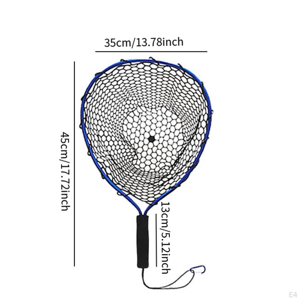 Aluminum Alloy Anti-Slip Fishing Landing Net for Boat