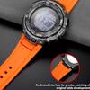 Для Casio PRG-240 PRG-130Y/T PRW-1500 PRG-130 Аксессуары для часов из смолы и силиконовой резины, Водонепроницаемый браслет для занятий спортом на открытом воздухе
