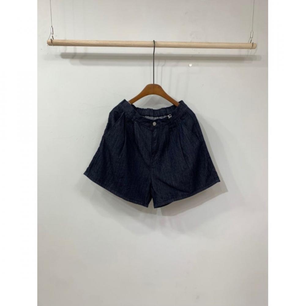 C S In The Room Women Tab Ykk Zipper pIntuCk baCkbandIng 4InCh Denim ShortS 2