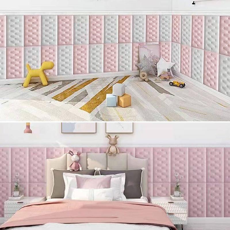 70*35 см обои изголовья 3D наклейки на стену самоклеящиеся фоновый декор против столкновений