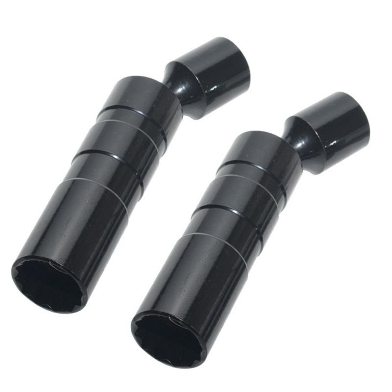 Magnetic Swivels Spark Plugs Socket Kit 14mm and 16mm Thin Wall 3/8Inch Drive Automotive Repair Tool