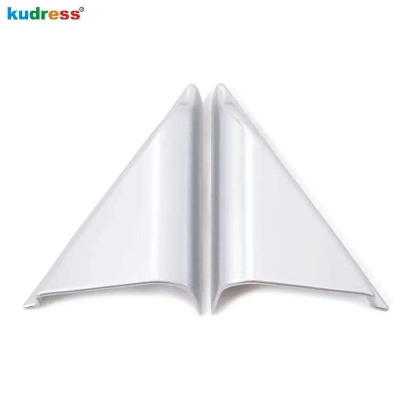 Car Front Inner Door A Pillar Triangle Cover Trim For Nissan Armada Patrol Royale QX56 QX80 Y62 2016 2017 2018 Matte Accessories