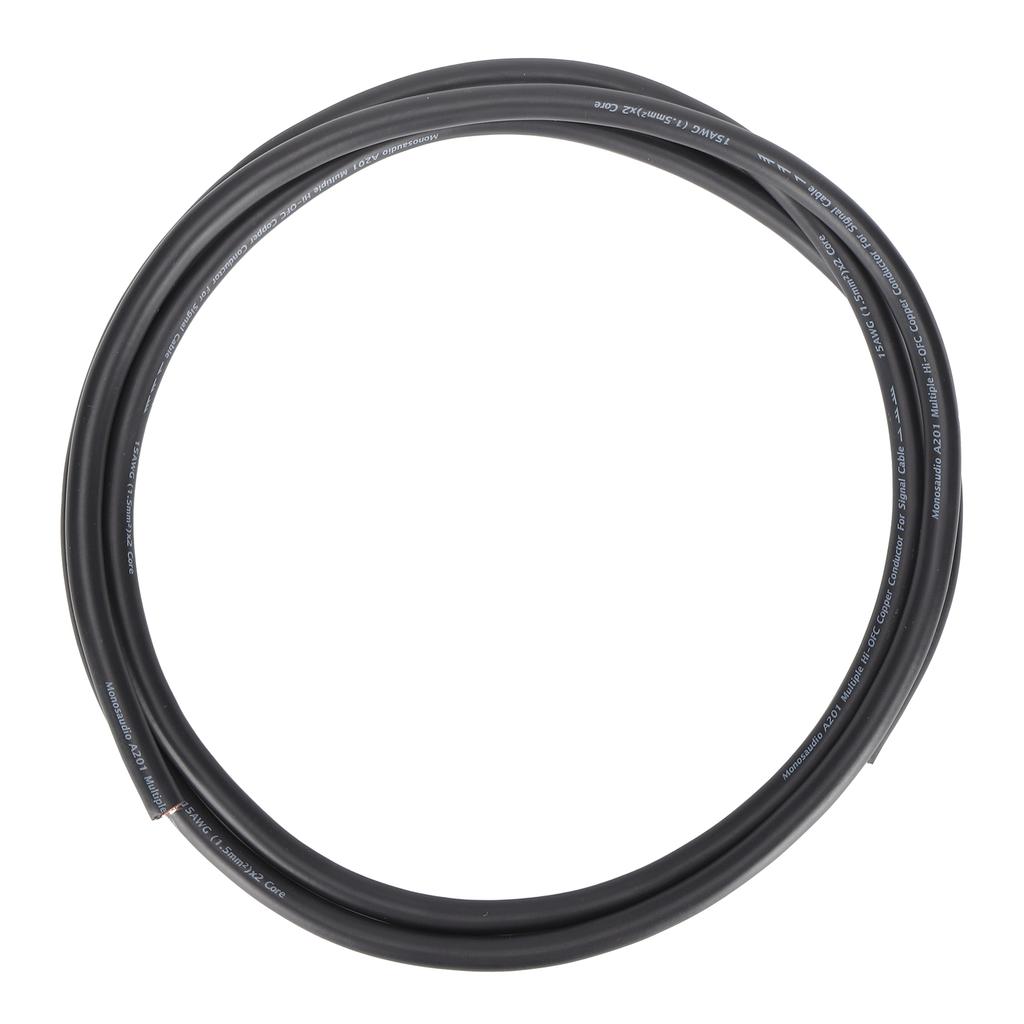 Monoso A201 шнур питания 5N бескислородная медь HiFi сбалансированный неизолированный провод питания 1,5 м