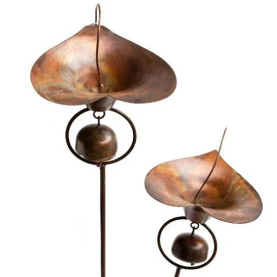 Калла лилия садовый колышек металлический колышек цветы с колокольчиками уличные художественные цветы наземный ветряной колокольчик для патио газон двор декор