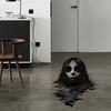 Наклейка на пол «Дом с привидениями» 1 набор Хэллоуин Женский призрак Водонепроницаемый ПВХ Самоклеящаяся Жуткая Декор для дома Спальни Реалистичная Гостиной Настенная
